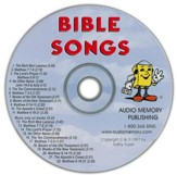 Audio Memory Bible Songs CD Only