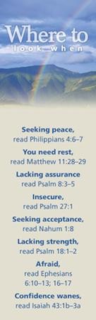 Where to Look When: Seeking Peace, Topic Bookmarks, 25