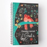 Deeply Rooted In God's Love, Wirebound Notebook