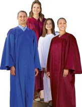 Choir Robe, Burgundy, Large
