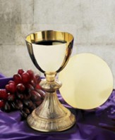 Dual Finish Chalice with Paten Set