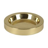 Stainless Steel Center Plate Communion Tray, Brass Finish