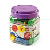 Lacing Buttons Set (140 Pieces in a Jar)