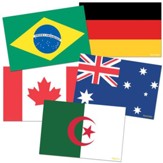 International Flags Instructional Accents, Pack of 72