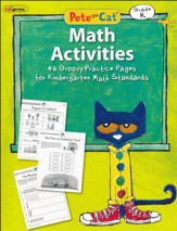 Pete the Cat Math Workbook,  Kindergarten