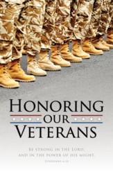 Honoring Veterans (Ephesians 6:10) Bulletins, 100