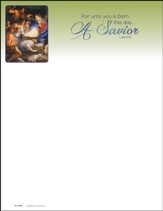 Christian Christmas Letterhead - Christianbook.com