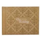 Our Wedding Guest Book, Gold