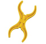 Set of 12 Double Claws - Yellow