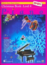 Alfred's Basic Piano Library: Top Hits! Christmas Book 4