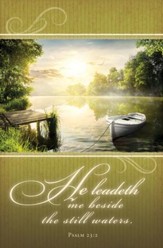 He Leadeth Me (Psalm 23:2, KJV) Bulletins, 100