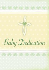 Baby Dedication Folded Certificates (Proverbs 22:6) Pack of 6
