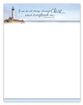 I Can Do All Things (Philippians 4:13) Letterhead, 100