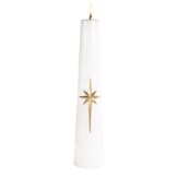 Bright Morning Star Christ Candle, 3 x 14