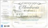 Certificado de membresia, 20 pack (Certificate of Membership)