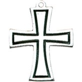 Flared Cross Pendant