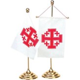 Deacon Cross Desk Flag