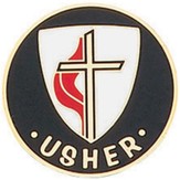 Methodist Usher Pin