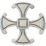 Episcopal Canterbury Cross Pin