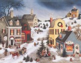 Caroling In the Village, Boxed Christmas Cards, 18