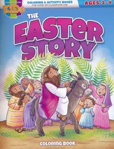 The Easter Story Coloring Book (ages 2-4)