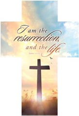 I Am the Resurrection (John 11:25) Cross Bookmarks, 25