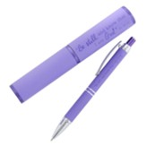 Be Still and Know That I Am God Gift Pen, Purple