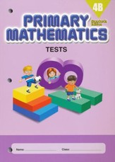Primary Mathematics Tests 4B (Standards Edition)