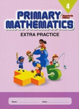 Primary Mathematics Extra Practice Book 4, Standards Edition