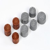 Set of Plastic U.S. Coins