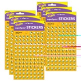 Superspots Stickers Bees Buzz 6 Pk