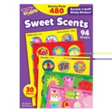 Stinky Stickers Sweet Shapes456 Pr Super Saver Pk Acid-Free 2 Pk
