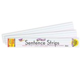 Wipe-Off Sentence Strips 30 Per Pk 24X3 3 Ea