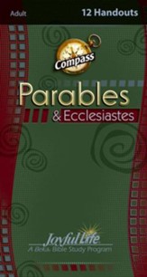 Parables & Ecclesiastes Adult Bible Study Weekly Compass Handouts