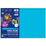 Tru Ray Atomic Blue 12X18 Fade Resistant Construction Paper