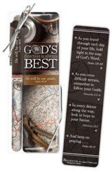 God's Direction is Always Best Bookmark and Pen Set