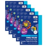 Tru Ray Atomic Blue 9X12 Fade Resistant Construction Paper