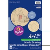 Cream Manila Drawing Paper 12X18 50Shts Per Pk