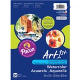 Art1St Watercolor Paper, White, 9 x 12, 50 Sheets per  pack -- pack of 3
