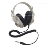 Monaural Headphone 5 Coiled Cord 50-12000 Hz