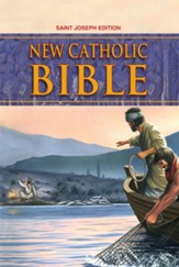 New Catholic Personal-Size Student Bible--hardcover