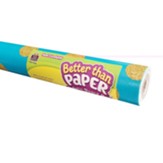 Better Than Paper ® Bulletin Board Roll, 4 x 12, Teal Confetti, Pack of 4