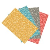 Photography Backdrop Paper, Assorted  Bokeh (1 ea.: Gold, Blue, Gray & Red), 48 x 12, 4 Rolls