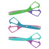 Economy Plastic Safety Scissor, 5-1/2 Blunt, Colors Vary