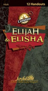 Elijah & Elisha Adult Bible Study Weekly Compass  Handouts