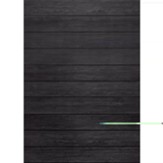 Better Than Paper ® Bulletin Board Roll, 4 x 12, Black Wood Design, 4 Rolls