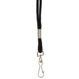 Standard Lanyard Hook Rope Style, Black