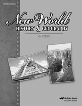 Abeka New World History & Geography Quizzes
