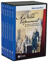 A Noble Experiment: The History and Nature of the American Government DVDs & Teacher Resource CD-Rom