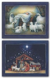 Nativity, Assorted Christmas Cards, Box of 18